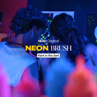 Neon Brush: Sip & Paint in the Dark 4