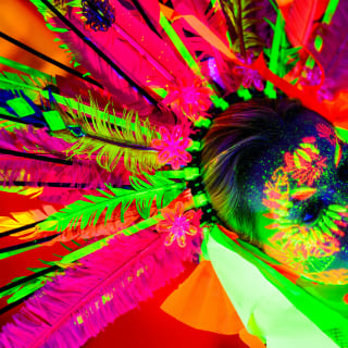 Carnival Special! Neon UV Life Drawing 1