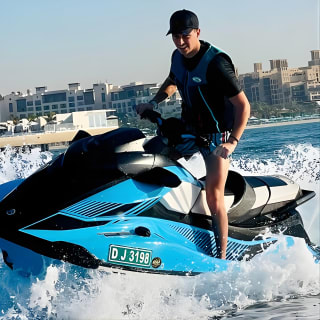90-Minuten-Dubai Palm Jumeirah Jetski-Tour 7