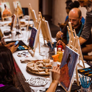 Sip & Paint en Soho Art Madrid 1