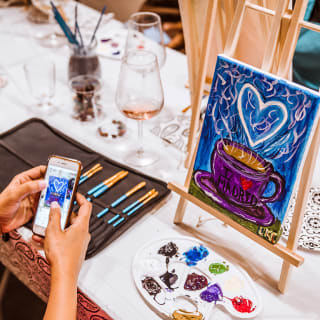 Sip & Paint en Soho Art Madrid 2