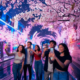 BLOOMING: La Ciudad Florece - Experiencia inmersiva inspirada en las jacarandas de CDMX 3