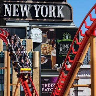 The Big Apple Coaster at New York New York Hotel and Casino 6