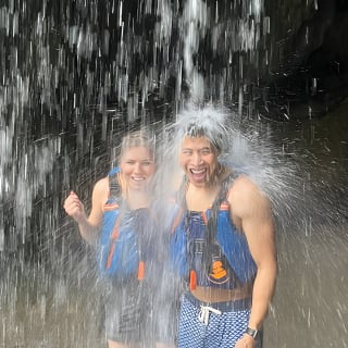 Cave, Waterfall and River Adventure in Charco Azul from San Juan 4