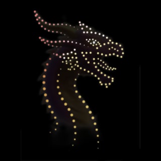 Sky Kingdom: A Dragon Drone Light Show - Birmingham 6