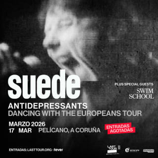 Suede en Sala Pelícano, A Coruña 2026 1