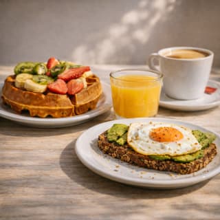 Menú Brunch a Waffle Barcelona 1