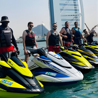 90-Minuten-Dubai Palm Jumeirah Jetski-Tour 8
