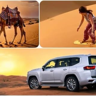 Doha: Desert Safari, Sand Boarding, Camel Ride & Inland Sea 3