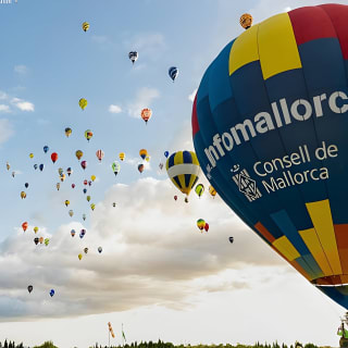 Romantische Ballonfahrt bei Sonnenaufgang auf Mallorca 2