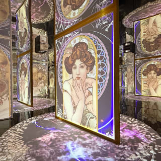 Alphonse Mucha - Warteliste 3