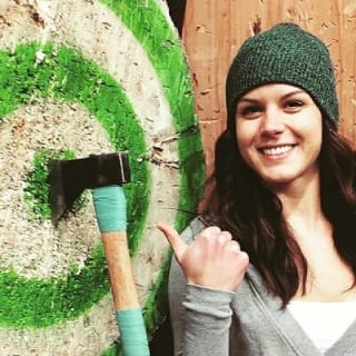 Axe Throwing Las Vegas Fremont Street 3