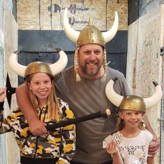 Axe Throwing Las Vegas Fremont Street 4