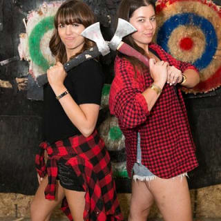 Axe Throwing Las Vegas Fremont Street 9