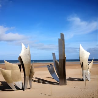 Pointe du Hoc,Omaha Beach, cimetière américain - Excursion d'une journée de Paris en Normandie 5