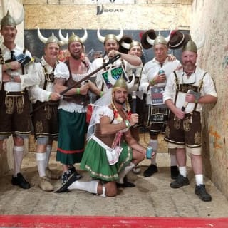 Axe Throwing Las Vegas Fremont Street 10