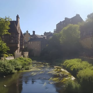 Walk Dean Village, Circus Lane & the New Town 1