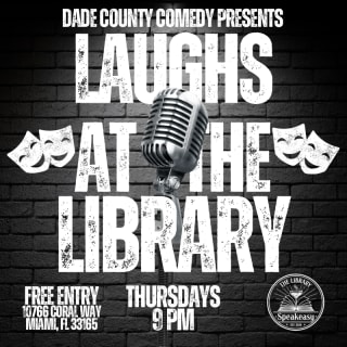Laughs at the Library Comedy Show 1