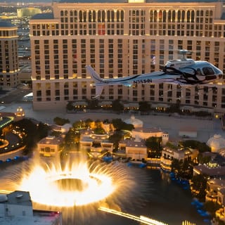Las Vegas Helicopter Night Strip Flight Tour with Optional Dinner 2