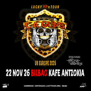 L.A. Guns en Kafe Antzokia, Bilbao 2026 1