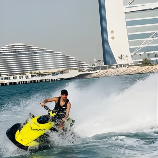 90-Minuten-Dubai Palm Jumeirah Jetski-Tour 9