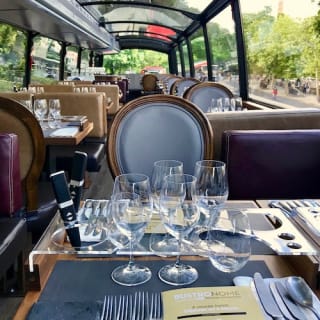 Bustronome London: pranzo a 4 portate in un tour panoramico su un autobus 8