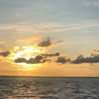 Destin Harbor Firework Show by Boat 4