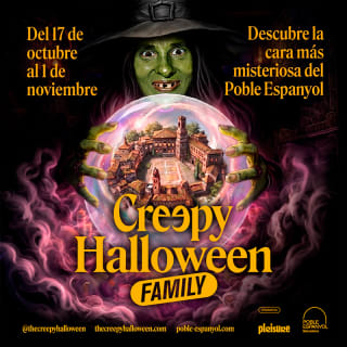 🎃Creepy Halloween Family👻 en Poble Espanyol Barcelona 2