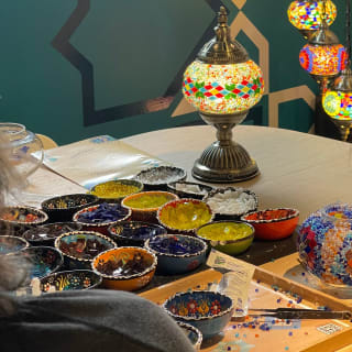 Painting Classes Athens: Ceramic Plates & Bowls 2