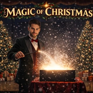 Magic of Christmas Show im Las Vegas Magic Theater auf dem Las Vegas Blvd 1