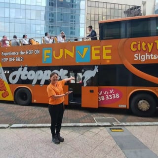 FunVee Singapore: Day Tour by Open-Top Bus 1