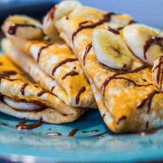 Waffle Barcelona: crepe + bebida o batido 2