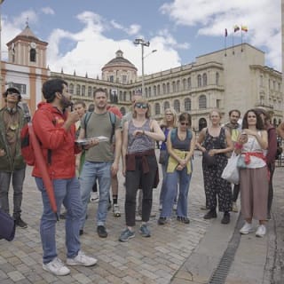 Gemeinsame Führung durch das historische Viertel Candelaria in Bogotá 10
