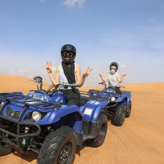 Morning Desert Safari: Kamelritt, Sandboarden und Arabischer Kaffee & Datteln 3