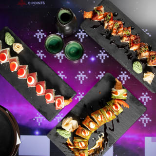 Buffet brunch à volonté et tables tactiles interactives avec plus de 20 jeux 3