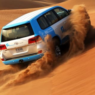 Morning Desert Safari: Kamelritt, Sandboarden und Arabischer Kaffee & Datteln 5