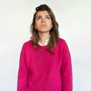 Nadia Richard in 'Pourquoi j’attire les connards ?' im Théâtre BO Saint-Martin 1