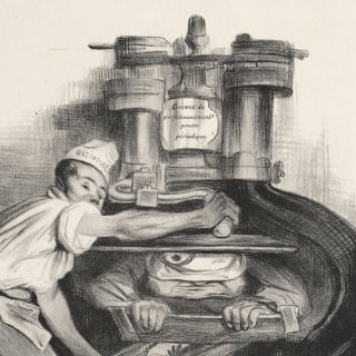 La Bibliothèque nationale de France explique la caricature 2