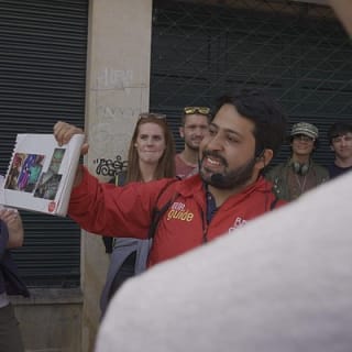 Gemeinsame Führung durch das historische Viertel Candelaria in Bogotá 15