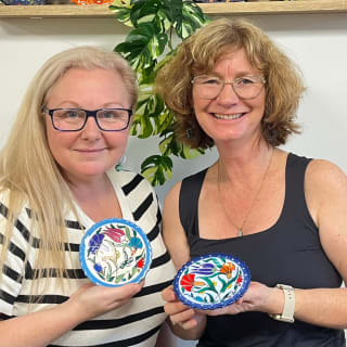 Painting Classes Coral Gables: Ceramic Plates & Bowls 3