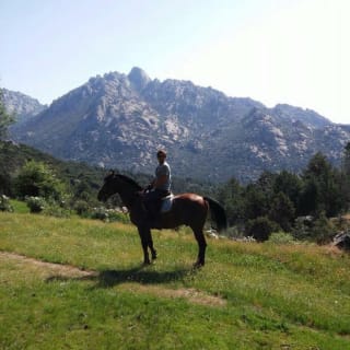 Horseback riding in a unique environment 3