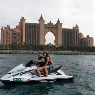 90-Minuten-Dubai Palm Jumeirah Jetski-Tour 11