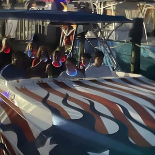 Destin Harbor Firework Show by Boat 6