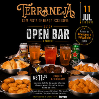 Show Terraneja Open Bar im Terra SP 1