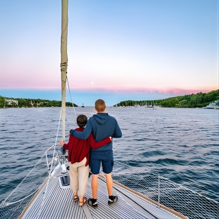 JFarwell Sunset Wine and Cheese Yacht Sailing 1