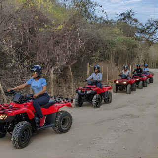 Aventura extrema en quad en Cartagena 12