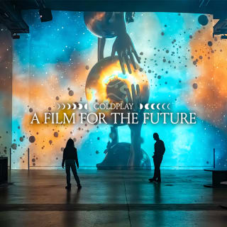 Coldplay : A Film for the Future à l’Atelier des Lumières 1