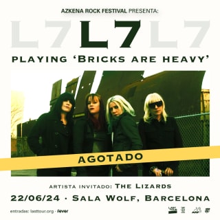 L7 en Sala Wolf, Barcelona 2024 1