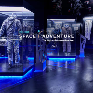 Space Adventure: The Arrival of Man on the Moon in Boston 1