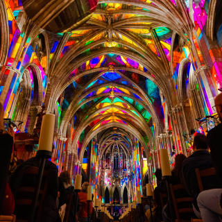 LUMINISCENCE: the new immersive 360° show that lights up Nice's Basilica 3